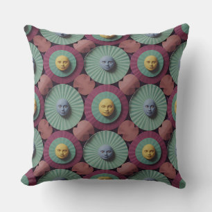 Kala Spiral Lattice 3D Batik Motif Cushion