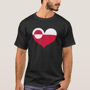 Kalaallit Nunaat - Grønland - Greenland Flag T-Shirt