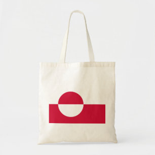 Kalaallit Nunaat - Grønland - Greenland Flag Tote Bag