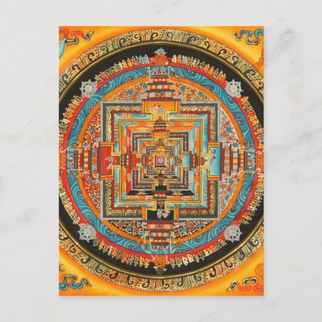 KALACHAKRA ESOTERIC MANDALA III POSTCARD (Front)