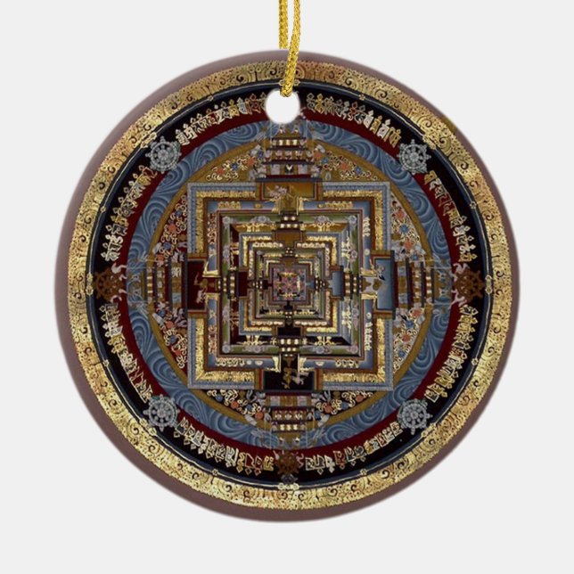 Kalachakra Mandala A Ornament (Front)