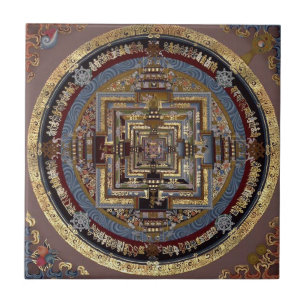 Kalachakra Mandala A Tile