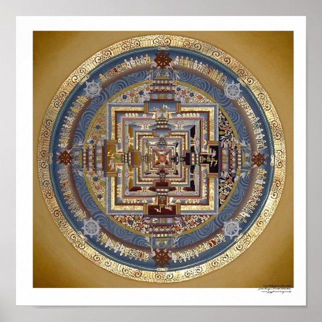 Kalachakra Mandala B Poster (Front)