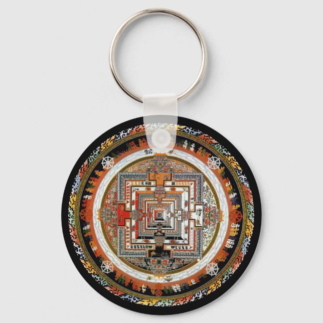 Kalachakra Mandala Key Ring (Front)