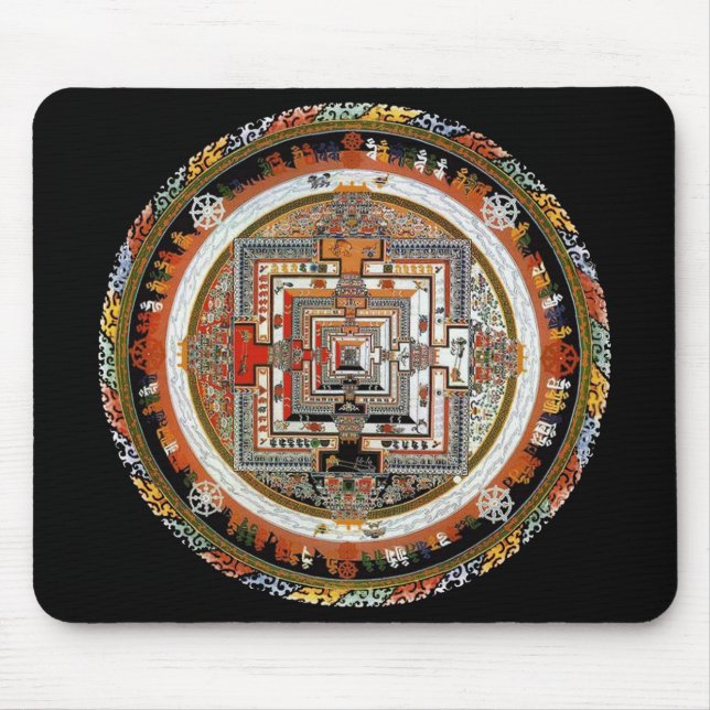 Kalachakra Mandala Mouse Pad (Front)