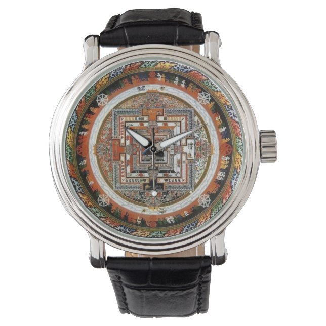 Kalachakra Sand Mandala Watch (Front)
