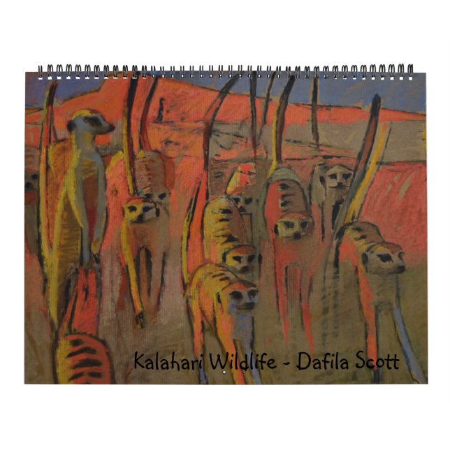 Kalahari Wildlife - Calendar (Cover)