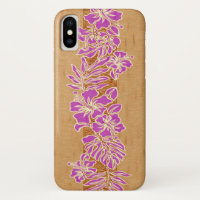 Kalaheo Hawaiian Hibiscus Tapa Faux Wood