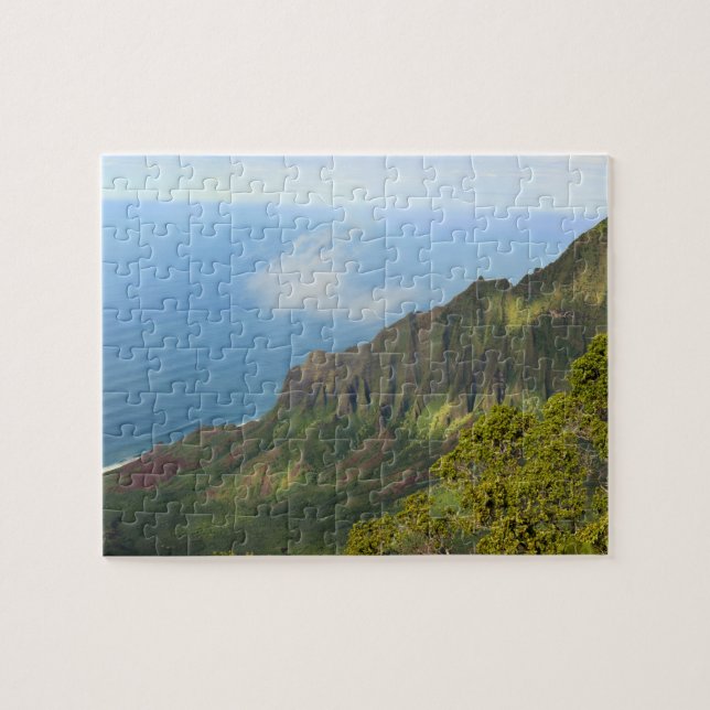 Kalalau Lookout - Kauai, Hawaii - 8x10 - 110 pcs. Jigsaw Puzzle (Horizontal)