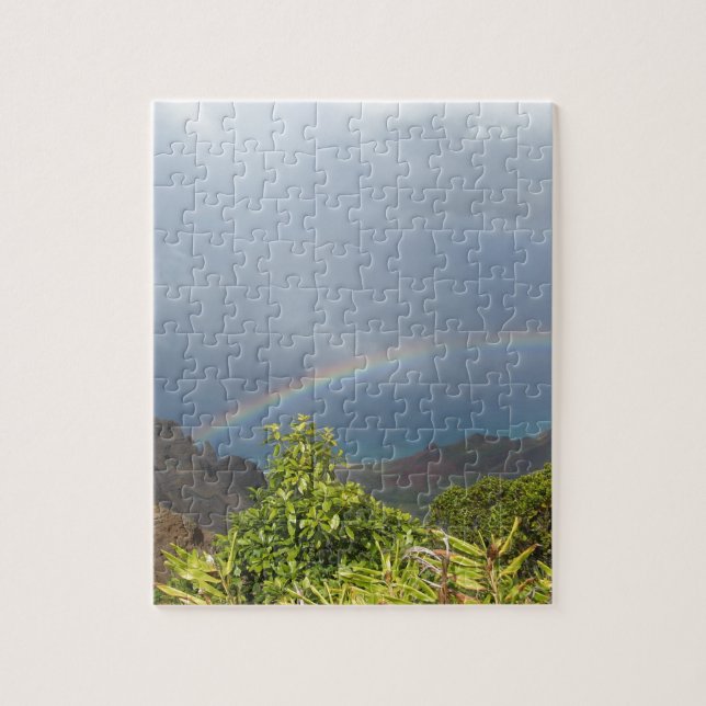 Kalalau Rainbow Jigsaw Puzzle (Vertical)
