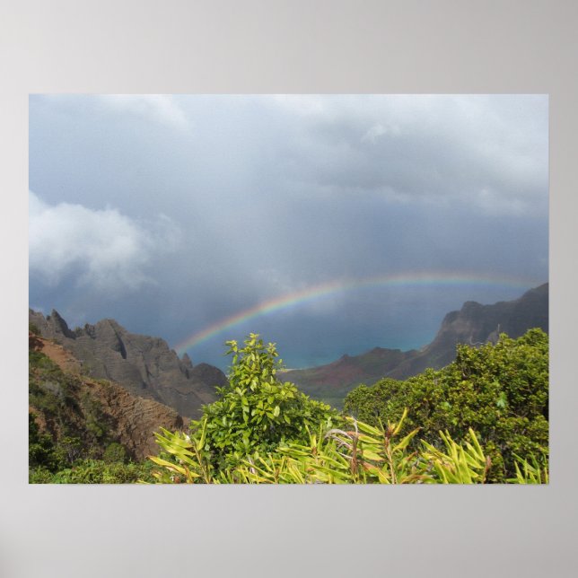 Kalalau Rainbow Poster (Front)
