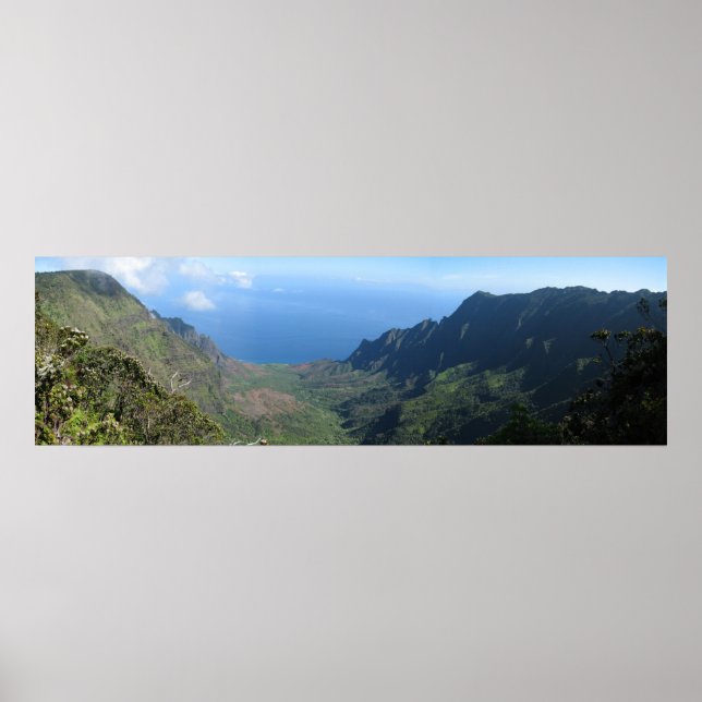 Kalalau Valley, Kauai, Hawaii Poster (Front)