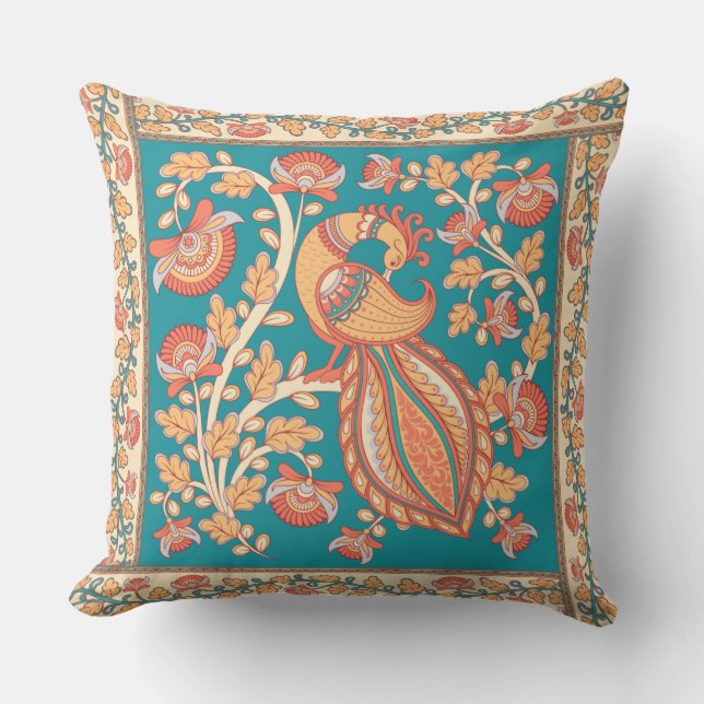 Kalamkari Cushion (Front)