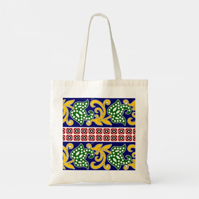 Kalamkari design tote bag (Back)