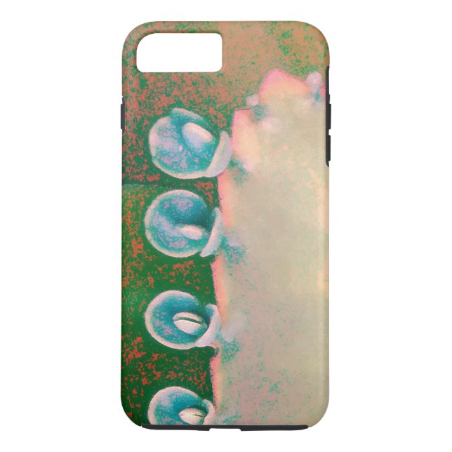 Kalanchoe Plant Abstract Case-Mate iPhone Case (Back)