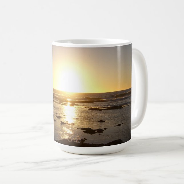 Kalbarri Beach Sunset  Coffee Mug (Front Right)