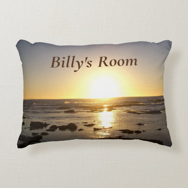 Kalbarri Beach Sunset  Decorative Cushion (Front)