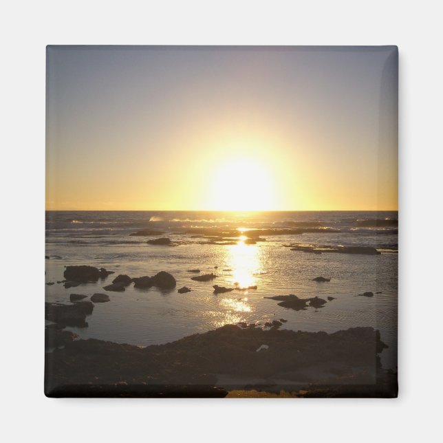 Kalbarri Beach Sunset Magnet (Front)