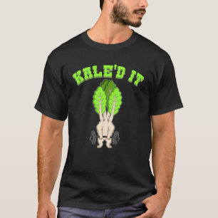 Kale d It Vegan Veggie Workout T-Shirt