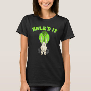 Kale d It Vegan Veggie Workout T-Shirt