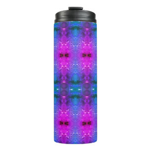 Kale Ikat 3 Miami Thermal Tumbler