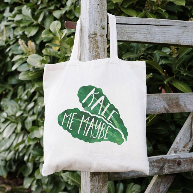 Kale Me Maybe Tote Bag (Creator Uploaded)