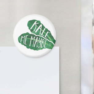 Kale Me Maybe   Veggie Pun Magnet