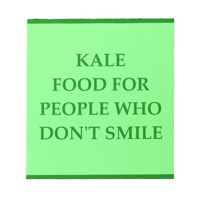 KALE NOTEPAD (Front)