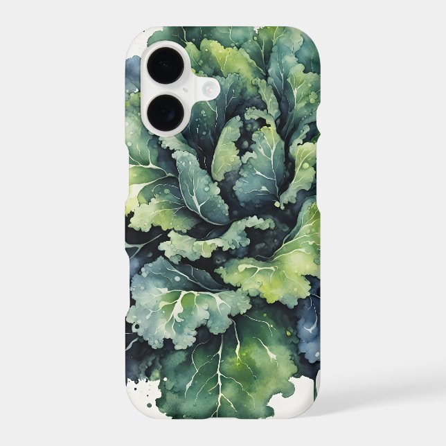 Kale - Watercolor flowers (Back)