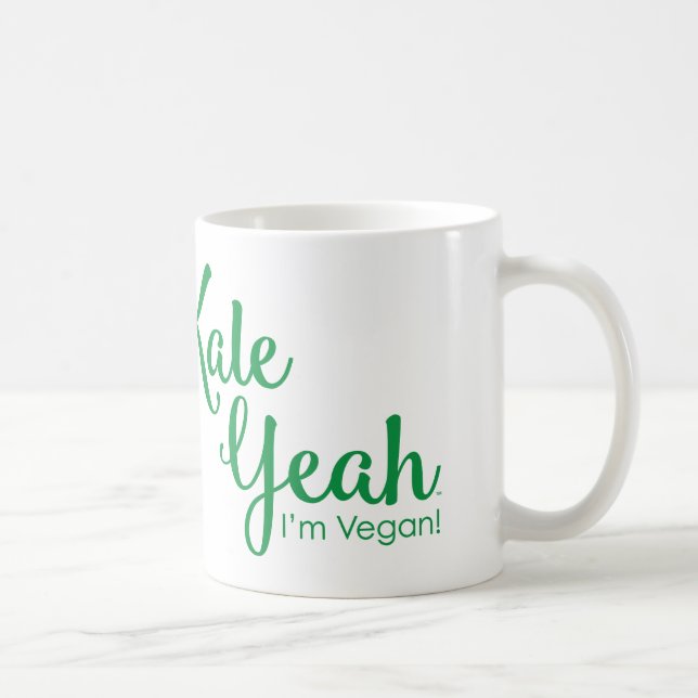 Kale Yeah I'm Vegan Mug (Right)