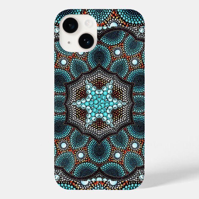 Kaledioscope Pattern Case-Mate iPhone Case (Back)