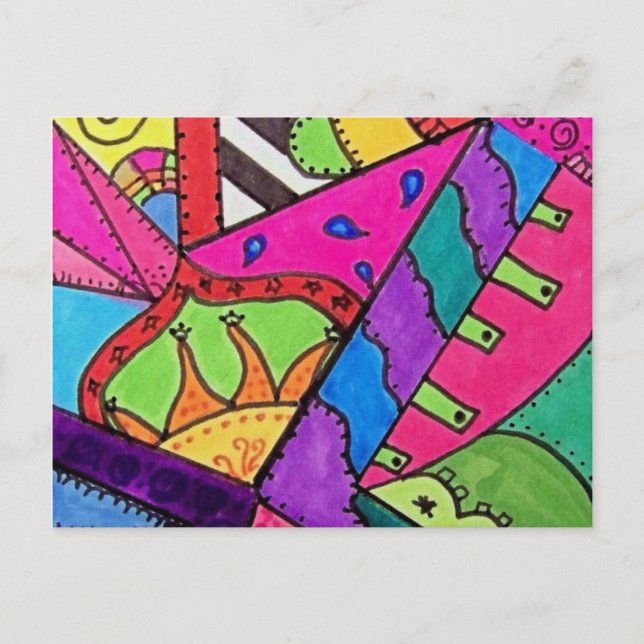 Kaleidescope Postcard (Front)