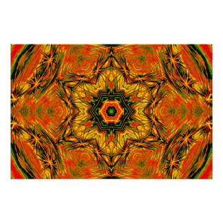 Kaleido Starburst – Glossy Art Poster