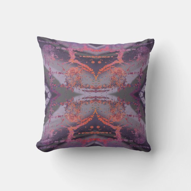 Kaleidoscope Abstract Cushion (Front)