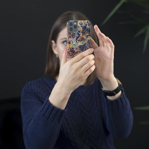 Kaleidoscope Agate Stone Pattern iPhone 16 Case