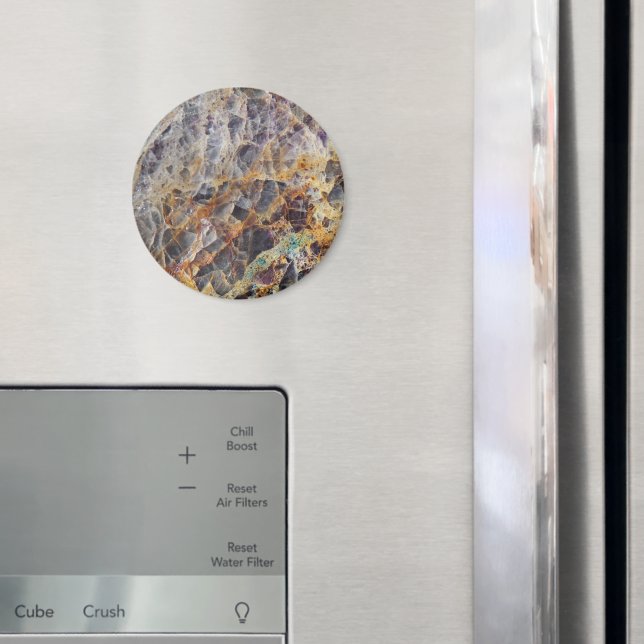 Kaleidoscope Agate Stone Pattern Magnet (In Situ (Fridge))