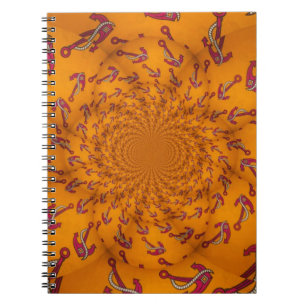 Kaleidoscope Anchor Art Print Notebook