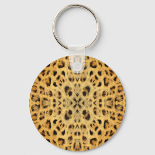 Kaleidoscope Animal Fur Pattern Key Ring