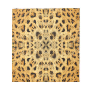 Kaleidoscope Animal Fur Pattern Notepad