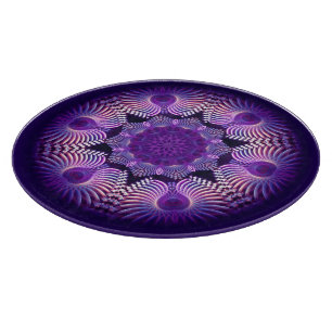 Kaleidoscope Apophysis Flower I Cutting Board