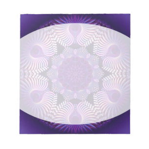 Kaleidoscope Apophysis Flower I Notepad