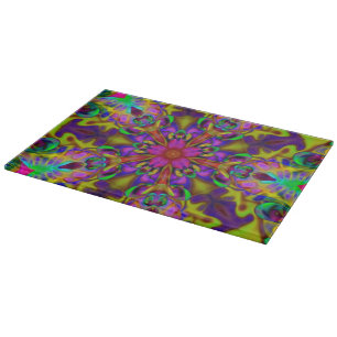 Kaleidoscope Apophysis Fractal Art - II Cutting Board
