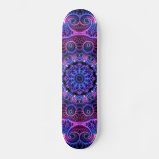 Kaleidoscope Apophysis Mandala Hearts Skateboard