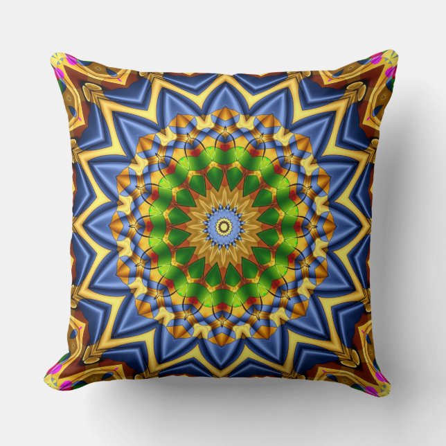 Kaleidoscope Art 33 Pillows (Front)