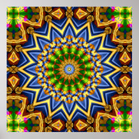 Kaleidoscope Art 33 Posters