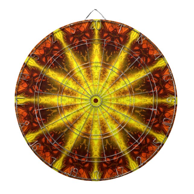 Kaleidoscope Art 5 Dart Board (Front)