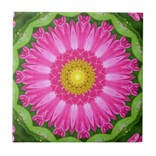 Kaleidoscope Aster Ceramic Tile
