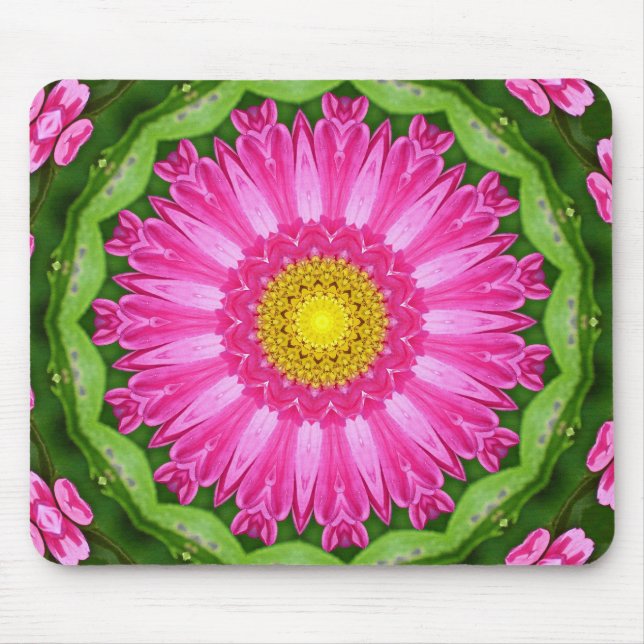 Kaleidoscope Aster Mouse Pad (Front)