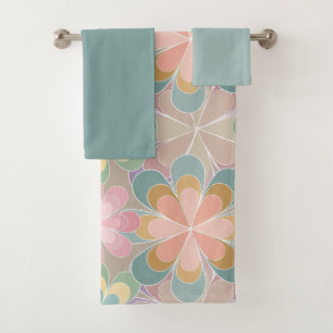 Kaleidoscope  bath towel set