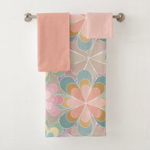 Kaleidoscope  bath towel set